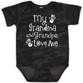 thumbnail image 3 of Inktastic Grandma Grandpa Love Me Girls Boys or Girls Baby Bodysuit, 3 of 5