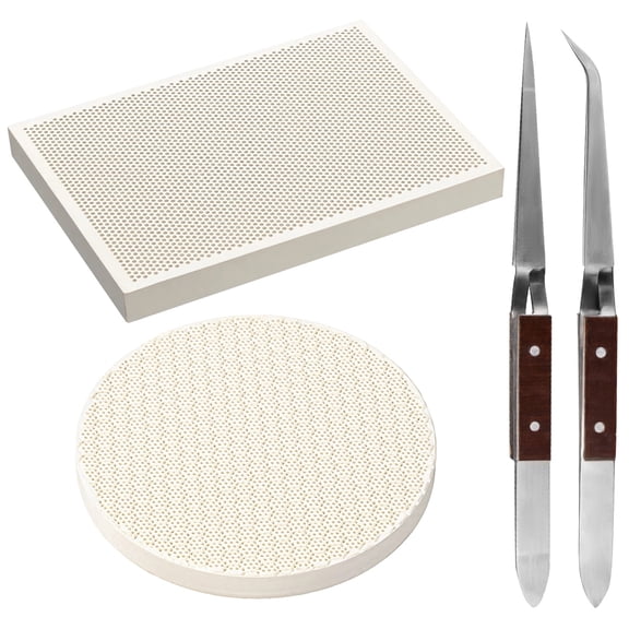 Ceramic Fire Bricks, Heat Resistant Quartz Kiln Blocks, Thermal Insulation For Pizza Oven, Forge, Fireplace, Professional Refractory Material