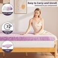 4 inch Mattress Topper King Size, Cooling Gel Memory Foam Bed Topper