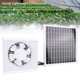 thumbnail image 3 of Kit De Ventilador De Ventilación Con Panel Solar, Aleación De Aluminio De Plástico, Resistente A La Intemperie, Eliminación De Olores Y Calor, Ventilador Solar IP67 Para Cocina, 3 of 7