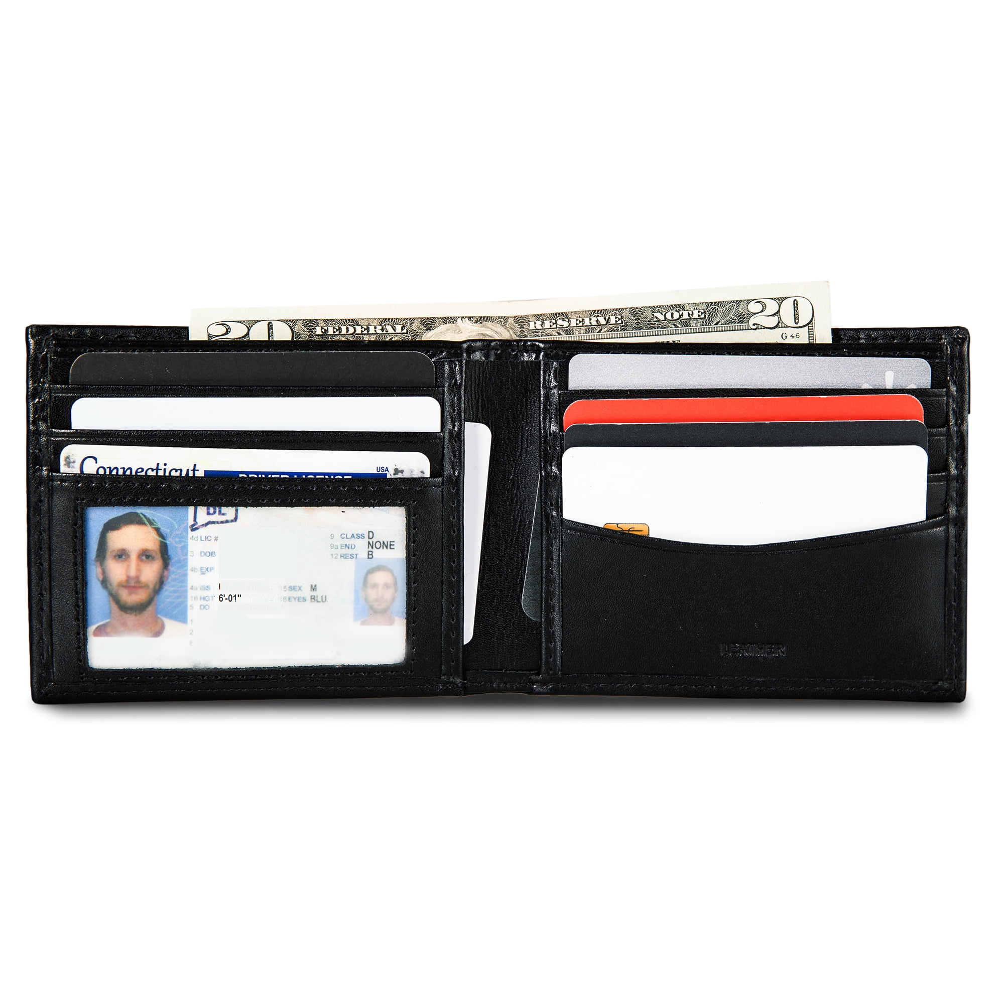 Reebok Perforated Bifold Wallet