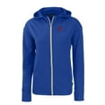 thumbnail image 2 of Women's Cutter & Buck  Royal Philadelphia Phillies Daybreak Eco Recycled Full-Zip Hoodie, 2 of 3