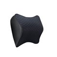 thumbnail image 2 of Flmtop Space Memory Foam Car Lumbar Support Auto Neck Pillow Headrest Head Restraint, 2 of 7