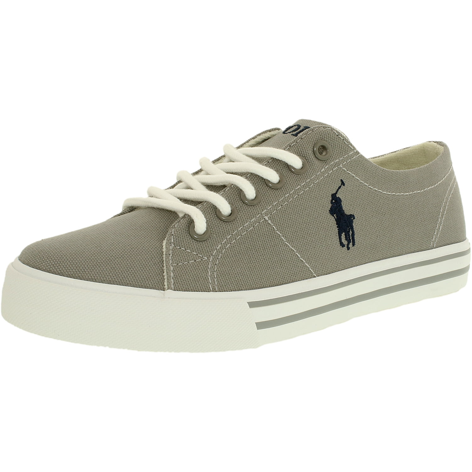 pink polo canvas shoes