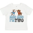 thumbnail image 3 of Inktastic Moo Moo I'm 2 with Cute Holstein Cows Boys or Girls Toddler T-Shirt, 3 of 5