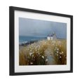 thumbnail image 2 of Stupell Industries Traditional Oceanfront Cottage Wildflowers Black Framed Print Under Glass, 20 x 14, by Petals Prints Design, 2 of 8