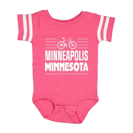 

Inktastic Minneapolis Minnesota Biking Gift Baby Boy or Baby Girl Bodysuit
