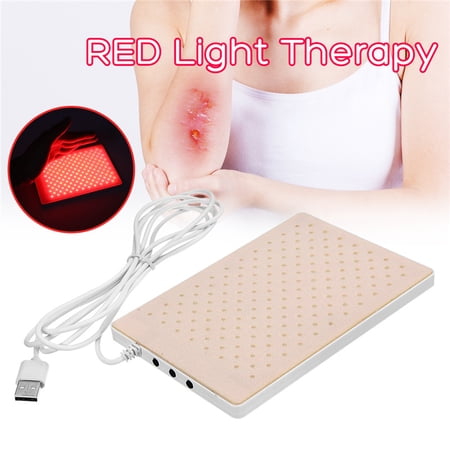 165LED USB Infrared LED Therapy Pad Heating Therapy Lamp Machine Body Muscle Pain Relief Treatment Collagen Boost Skin Firming, Time & Temperature Adjustment