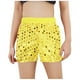 thumbnail image 1 of Odeerbi 5-14 Años Niños Niñas Pantalones Cortos Metálicos Brillantes Para Baile Pantalones Cortos Deportivos Atletismo Etapa Rendimiento Conjuntos Pantalones Cortos Elásticos de Cintura, 1 of 4