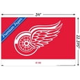 thumbnail image 3 of NHL Detroit Red Wings - Logo 21 Wall Poster, 22.375" x 34", 3 of 3