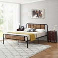thumbnail image 2 of VECELO 3-Piece Bedroom Sets Metal Bed Frame and 2 Nightstands, 2 of 7