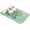 springEDA4062, variant on Teal Dish Drying Mat for Kitchen Counter, Super Absorbent Quick Dry Coffee Bar Mat Pad Thin Diatomaceous Sink Mat Non Slip Dish Drainer Mat 12''x16'' Turquoise Pure Teal