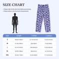 thumbnail image 3 of Bingfone Daisies Flowers Mens All Over Print Sleep Pajama Pants-Medium, 3 of 5