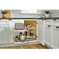 thumbnail image 4 of Rev-A-Shelf 53PSPE-15SC-MP Modern 26-1/2" Wide Blind Corner Cabinet Organizer - Maple, 4 of 7