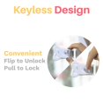 thumbnail image 3 of Sliding Door Lock for Child Safety (4-Pack) - Child Proof Locks for Sliding Glass Doors, Windows, Closets & Cabinets. Safety Locks for All Your Home Openings, 3 of 5