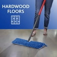 thumbnail image 3 of O-Cedar Dual-Action Microfiber Flip Mop with Telescopic Handle, 3 of 6