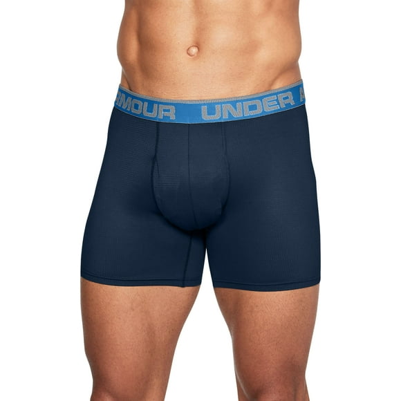 Under Armour Men's Mesh Series 6-inch Boxerjock 2-Pack, Mediterranean (437)/Academy Blue, X-Large