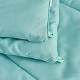 thumbnail image 4 of All Season Down Alternative Comforter,Quilted Duvet Insert - Hypoallergenic, Fluffy, Ultralsoft,Aqua,Queen 88"L x 68"W, 4 of 5