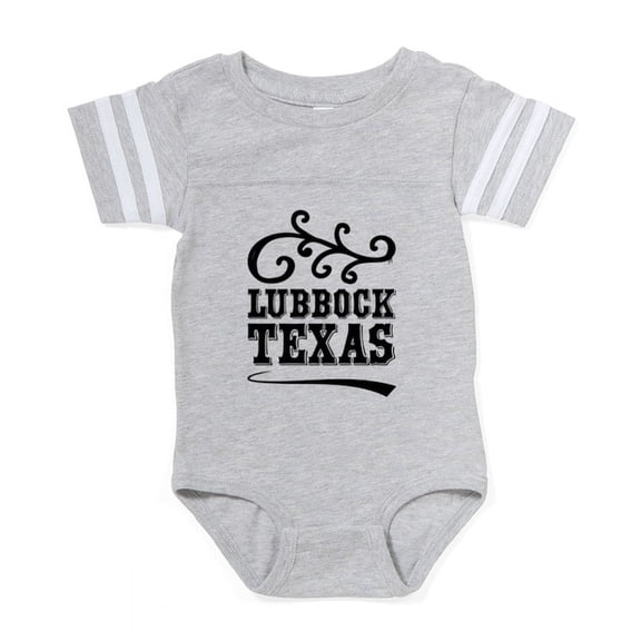 CafePress - Lubbock Texas - Cute Infant Baby Football Bodysuit