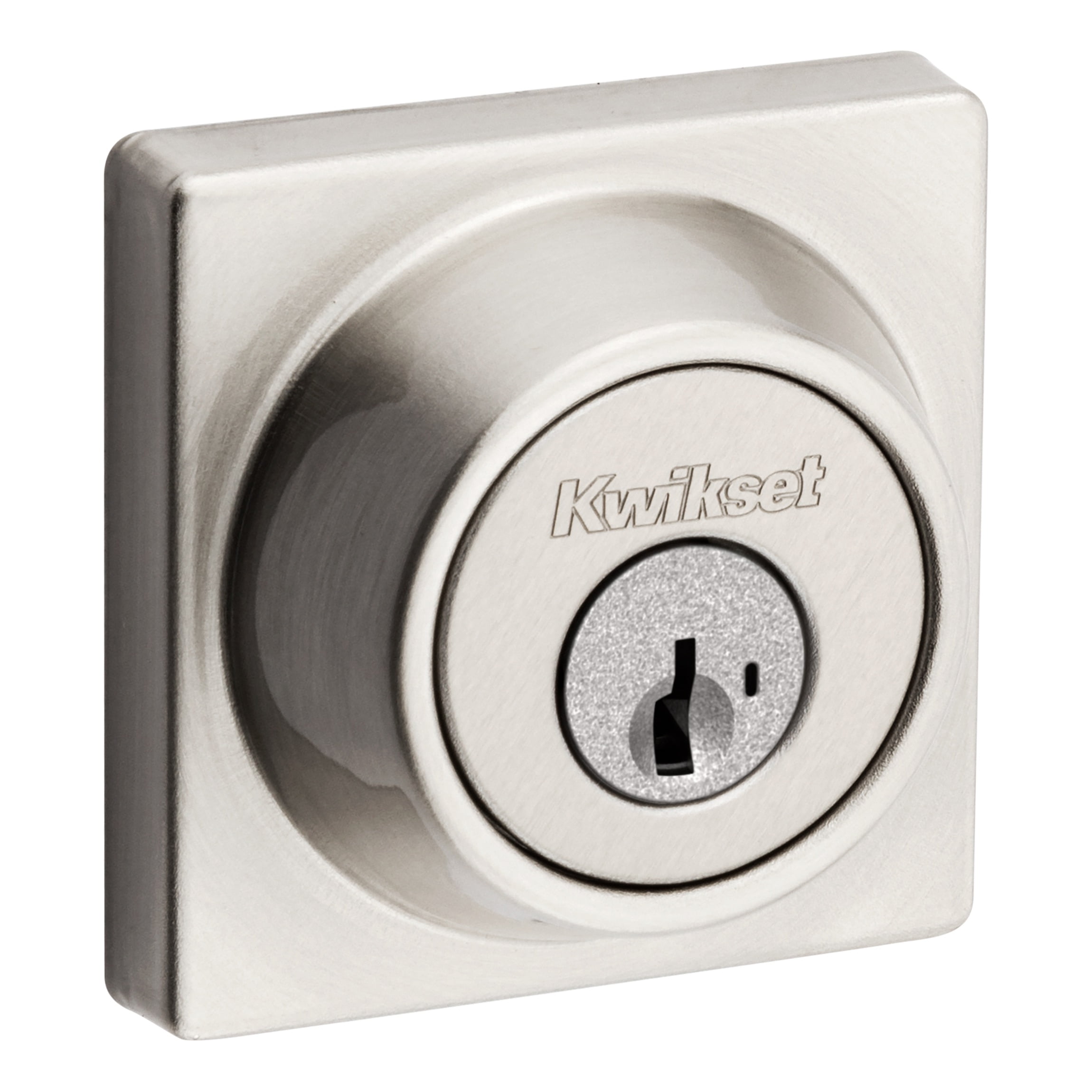 660 Keyed 1 Side Deadbolt w/Square Rose