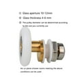 thumbnail image 5 of CIYISON Shower Door Wheels Sliding Glass Door Pulleys Replacement Bearing Rollers Runner Shower Room Cabins Swinging Pulley, 5 of 15