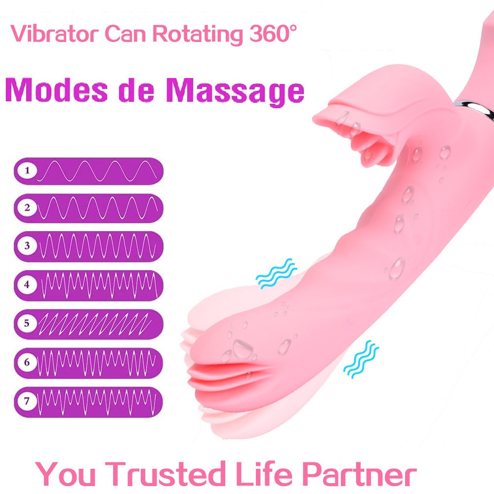 G-spot Clitoris Stimulating Dildo Vibrator, Tongue Licking Warming Intimate  Vibrating Clitoris Stimulator Clitoral Adult Sex Toys for Women Couples -  Walmart.com