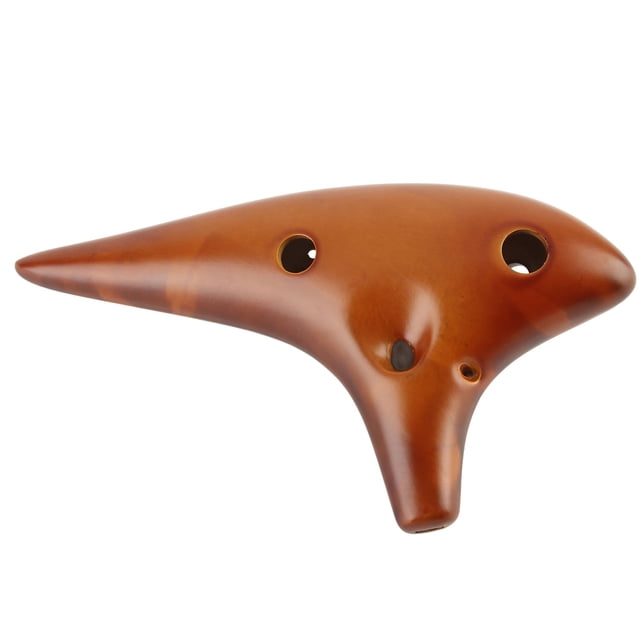 Ocarina, Divertido Regalo De Cerámica Seguro Y Duradero Alto C Ocarina Para Educación Infantil