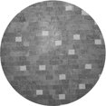 thumbnail image 1 of Ahgly Company Machine Washable Indoor Round Transitional Grey Gray Area Rugs, 8' Round, 1 of 7