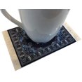 thumbnail image 4 of Posavasos De Alfombra, Juego De 4 Tapetes De Mesa Estilo Alfombra Turca, Accesorios Absorbentes Para Cocina Y Comedor, Protección Contra Derrames Y Goteo, Rectangular, 4 of 5