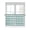 Turquoise Grey, variant on Blue Grey Stripe Kitchen Curtains 45 Inches length, Farmhouse Modern Art Striped Window Treatment Curtain Drapes, Lightweight Window Panels for Living Room Bedroom, 52"x45", 2 Panels