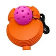 thumbnail image 6 of Tnarru Pickleball Trainer Pickleball Rebounder Exerciser Self Sparring Device Improve Speed Pickleball Training Base Pink Ball, 6 of 10