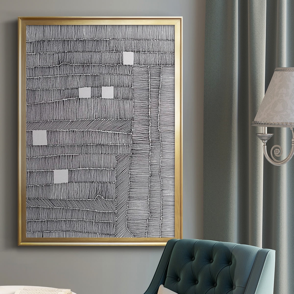 Tedious II Premium Framed Print, in Gold, Black, or Silver - Ready to Hang