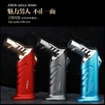 thumbnail image 3 of BBSISGO Windproof Multi-Functional Double Jet Blue Butane Torch Lighter, 3 of 7