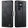 thumbnail image 2 of CaseMe Calf Leather Lining Microfibre Wallet Case for Samsung Galaxy S26 Ultra 5G 6.9" with RFID Blocking,Magnetic Closure,Card Slots,Cash Slot,Kickstand,Shockproof Flip Folio Protective Phone Case, 2 of 10