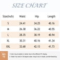 thumbnail image 3 of Prdecexlu Flare Yoga Pants Women Petite High Waist Leggings Stretch Bootcut Workout Pants Full Length Trousers Athletic Gym Running Leggings White L, 3 of 5