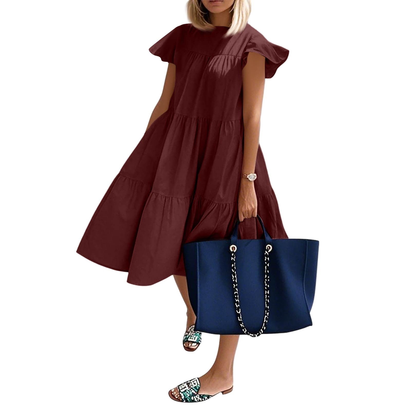 blue dress for baby girl Maternity Short Dress Joy main image 0