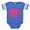 Royal Blue, variant on CafePress - Arkansas - Cute Infant Baby Football Bodysuit