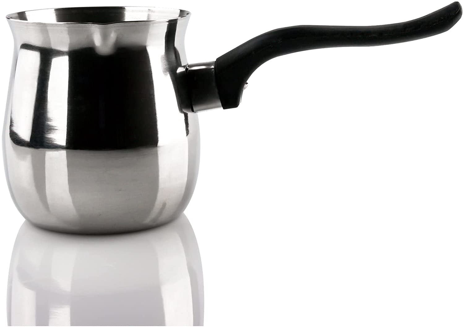 J&V TEXTILES Turkish Coffee Warmer and Butter Melting Pot, Stainless