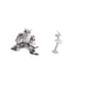 thumbnail image 5 of Figuras de búho,Figuras de búho,animales artificiales,artesanías,decoración del hogar,Figura en miniatura de búho moderna para dormitorio,Figura de escritorio,Estatua de bailarina de, 5 of 8