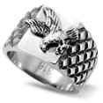 thumbnail image 1 of Alamode TK126-14 Bague en Acier Inoxydable Poli Sans Pierre - Taille 14, 1 of 1