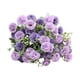 thumbnail image 4 of 20 cabezas de claveles artificiales para decoración de bodas y hogares Púrpura, 4 of 8