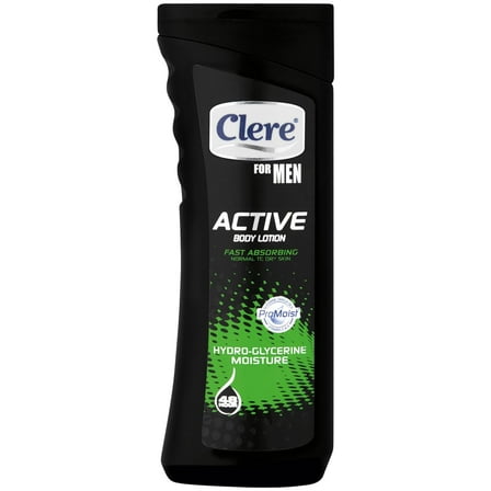 CLERE For Men Active Body Lotion - Hydro-Glycerine Moisture - 400mL