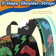 thumbnail image 5 of Game Controller Black Pattern 17" School Backpacks for Teens,Waterproof Oxford Fabric,S-Shape Padded Straps for School,Travel,Hiking,Camping, 5 of 6