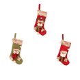 thumbnail image 2 of Toystoory calcetín de Navidad, decoración de árbol, bolsa de regalo de dulces, calcetines de dibujos animados, adorno, accesorio de fiesta, Kits de decoración para fiestas Muñeco de nieve Toystoory HA069723-02, 2 of 6