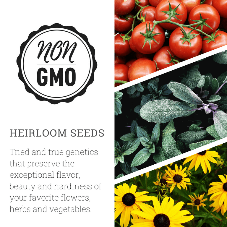 Non GMO Heirloom Seed Collection