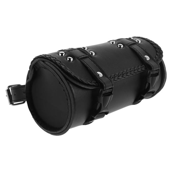 OATIPHO 1Set Motorcycle Storage Bag Black Handlebar Tool Case for Electric Scooters