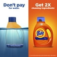 Tide Clean Breeze Liquid Laundry Detergent, 96 Load Capacity for Fresh