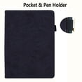 thumbnail image 4 of ELEHOLD for Kindle 7 inch Universal 2024 Released Paperwhite12th/Colorsoft Signature/Signature Case,Premium Embossed PU Leather Folio Cover with Card Holder Anti-Slip Multi-Angle Stand Case,Black, 4 of 5