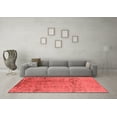 thumbnail image 3 of Ahgly Company Indoor Rectangle Oriental Red Industrial Area Rugs, 7' x 9', 3 of 4