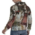 thumbnail image 6 of Lsque Vintage Collage Girl Butterfly Pattern Casual Men's Hoodie,Hooded Sweatshirt with Kangaroo Pocket,Pullover Hoodie-4X-Large, 6 of 7